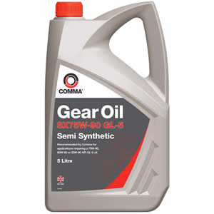 Gear Oil Semi Synthetic SW75w90 GL5 5L