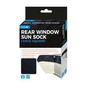 PK2 Rear Window Sun Socks Large Square
