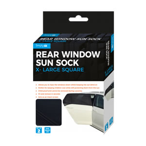 PK2 Rear Window Sun Socks X Large Square