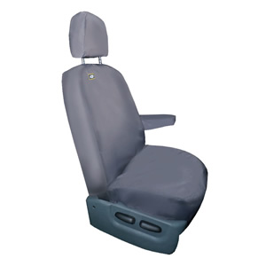 Seat Cover Ford Transit 2006 Up To 2014 Front Drivers Black