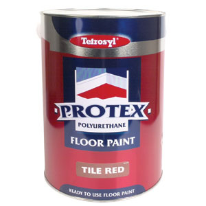 Protex Floor Paint Tile Red 5Ltr