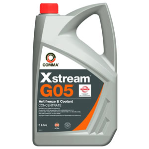 Xstream G05 Antifreeze & Coolant Concentrate 5L