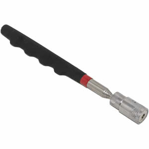 Telescopic Magnetic Pick Up Tool with LED Light, 32 inches