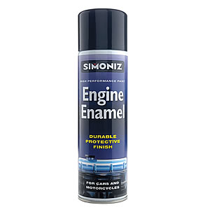 VHT Gloss Black Engine Enamel Spray Paint - 500ml 