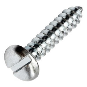 3/4" x 10 Slotted Self Tapping Screws