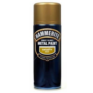 Direct To Rust Metal Paint - Smooth Gold 400ml