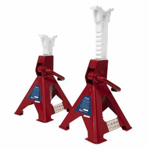 Axle Stands 3tonne Capacity Per Stand 6tonne per Pair Ratchet Type