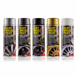 Alloy Wheel Paint Motorsport Black 400ml