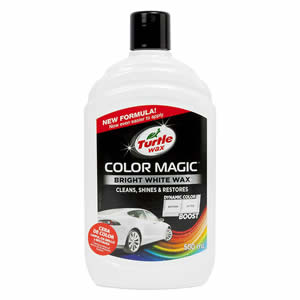 Color Magic Car Paintwork Polish Restores Colour & Shine White 500ml